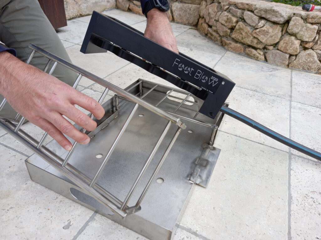 Mise en place bac 12 litres